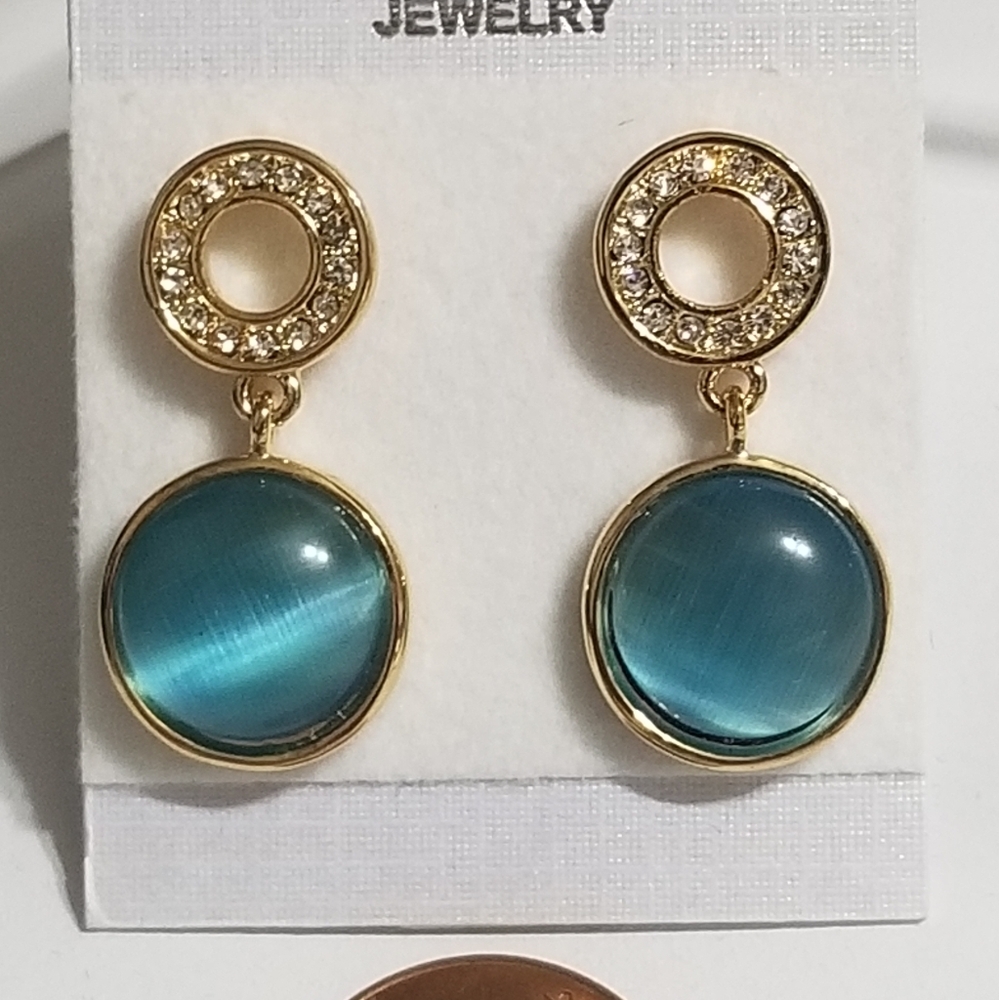 Opal earrings
